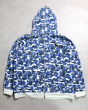 BAPE 2009 NFS Camo Full Zip Up Hoodie