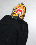 BAPE Tiger Shark Zip Up Hoodie