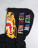 BAPE Tiger Shark Zip Up Hoodie