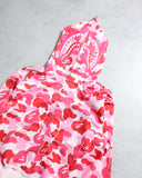 BAPE Shell Shark Camo Zip Up Hoodie