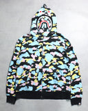BAPE Shark Cotton Candy Zip Up Hoodie