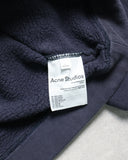 Acne Studios Face Logo Quarter Zip Sweatshirt