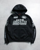 Supreme FW25 Football Zip Up Hoodie