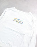 Maison Margiela 19SS Calendar Print Crewneck