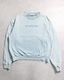 Acne Studios Faded Blur Logo Crewneck