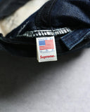 Supreme Pigment Dyed Denim S Logo Camp Cap