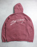 Stussy New Wave Designs Zip Up Hoodie