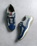 Prada 1990's America's Cup Leather Sneakers