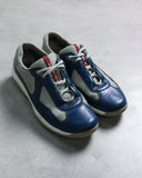 Prada 1990's America's Cup Leather Sneakers