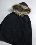 Supreme Faux Fur Zip Up Hoodie