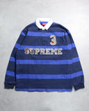 Supreme FW25 Angels Pond Stripe L/S Rugby Shirt