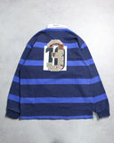 Supreme FW25 Angels Pond Stripe L/S Rugby Shirt
