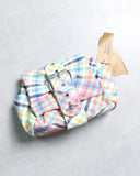 Vivienne Westwood Hazel Treasure Multicolor Plaid Handbag
