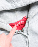 Supreme Small Box Logo Thermal Zip Up Hoodie
