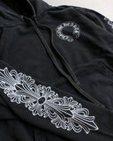 Chrome Hearts Floral Horseshoe Hoodie