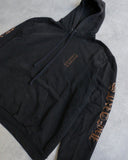 Chrome Hearts Brown Script Logo Hoodie