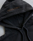 Chrome Hearts Brown Script Logo Hoodie