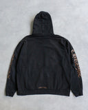 Chrome Hearts Brown Script Logo Hoodie