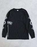 Chrome Hearts Vintage T Bar Multi Logo L/S Tee