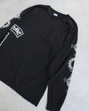 Chrome Hearts Vintage T Bar Multi Logo L/S Tee