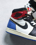 Jordan 1 Retro High OG SP Fragment x Union LA Varsity Red Sport Royal