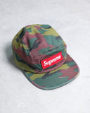 Supreme Patchwork Woodland Camo Box Logo Camp Cap