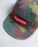 Supreme Patchwork Woodland Camo Box Logo Camp Cap