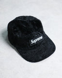 Supreme Velvet Box Logo Camp Cap