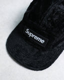 Supreme Velvet Box Logo Camp Cap