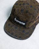 Supreme Monogram Box Logo Camp Cap