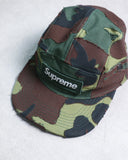 Supreme Woodland Camo Box Logo Camp Cap