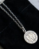 Chrome Hearts Angel Medallion .925 Silver Pendant