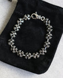 Chrome Hearts Tiny Plus Cross .925 Silver Bracelet Lobster Hook Variant