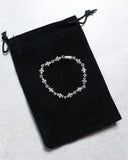 Chrome Hearts Tiny E Cross .925 Silver Bracelet