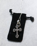 Chrome Hearts Medium Filigree Cross .925 Silver Pendant