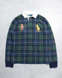 Ralph Lauren 1990's Tartan Mercer Polo Shirt
