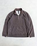 Chrome Hearts Y-Not Embroidered Quarter Zip Dagger Sweatshirt