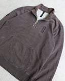 Chrome Hearts Y-Not Embroidered Quarter Zip Dagger Sweatshirt