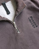 Chrome Hearts Y-Not Embroidered Quarter Zip Dagger Sweatshirt