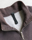 Chrome Hearts Y-Not Embroidered Quarter Zip Dagger Sweatshirt