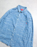 Supreme Dimensions Denim Button Up L/S Shirt