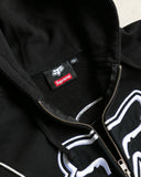 Supreme Fox Racing Zip Up Hoodie