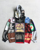 Supreme Number (N)ine Patchwork Zip Up Hoodie