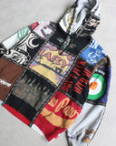 Supreme Number (N)ine Patchwork Zip Up Hoodie