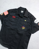 BAPE Military Patchwork S/S Work Shirt
