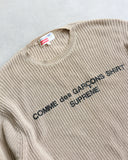 Supreme Comme Des Garcons Knit Sweater