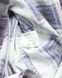 Number (N)ine Squared Plaid L/S Flannel Button Up Shirt