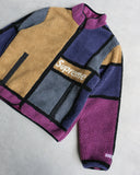 Supreme Reversible Panelled Fleece Jacket