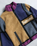 Supreme Reversible Panelled Fleece Jacket
