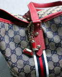 Gucci GG Monogram Jolicoeur Charm Tote Bag